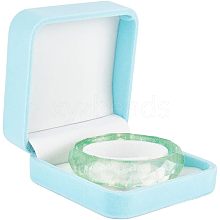 Square Velvet Bracelet Box. Bracelet Gift Storage Case CON-WH0088-33E
