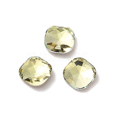 Glass Rhinestone Cabochons RGLA-P037-07B-D337-1