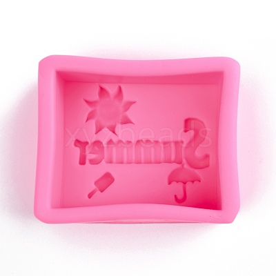 Word Summer Silicone Molds DIY-R078-22-1