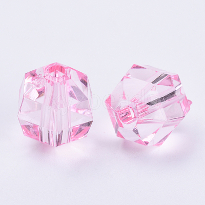 Transparent Acrylic Beads TACR-Q256-6mm-V03-1