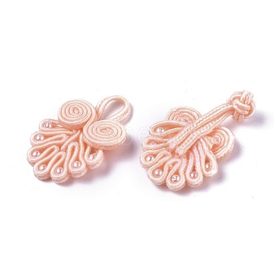Handmade Chinese Frogs Knots Buttons Sets BUTT-WH0014-29X-1