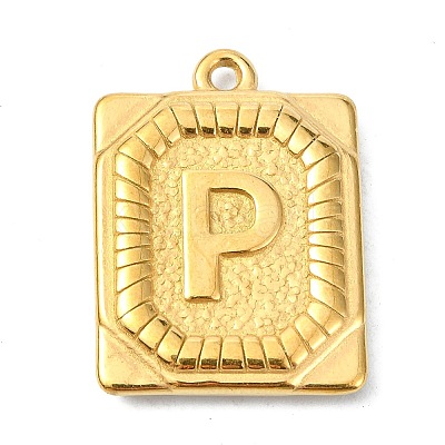 Ion Plating(IP) 304 Stainless Steel Pendants STAS-U033-01G-P-1