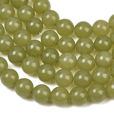 Natural Dyed White Jade Beads Strands GG-CBAEB22-B01-12mm-05-1