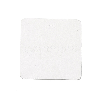 Square Paper Hair Clip Display Cards DIY-B061-01B-04-1
