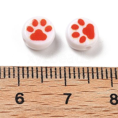 Opaque Acrylic Beads OACR-D282-03B-1
