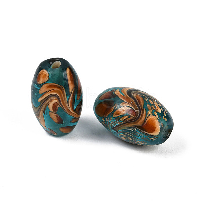 Opaque Handmade Lampwork Beads BLOW-D006-05C-1