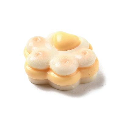 Opaque Resin Cabochons RESI-C056-02B-1