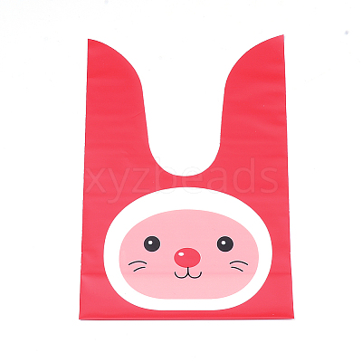 Kawaii Bunny Plastic Candy Bags X-ABAG-Q051B-17-1