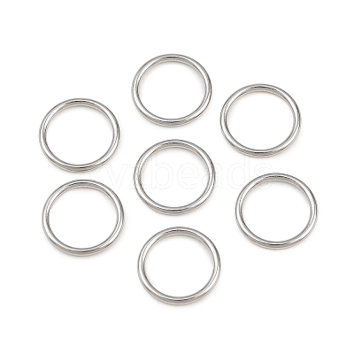 304 Stainless Steel Closed Jump Rings STAS-G393-06P-12-1