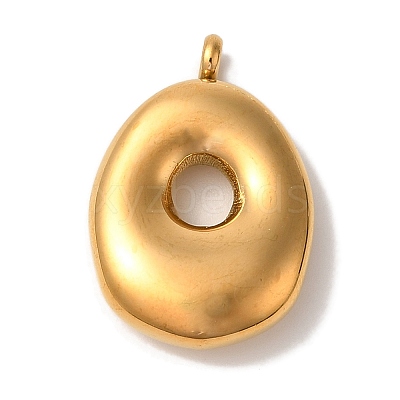 Ion Plating(IP) 304 Stainless Steel Pendants STAS-M017-08G-16-1