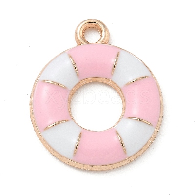 Alloy Enamel Pendants ENAM-A008-14KCG-01-1