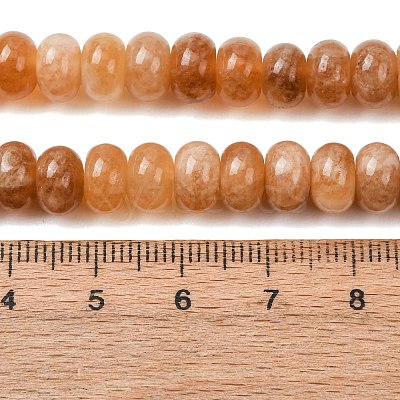 Natural White Jade Beads Strands X-G-E507-01-03-1