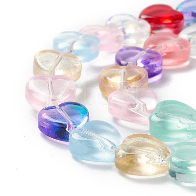 Transparent Glass Beads Strand GLAA-F112-03H-1