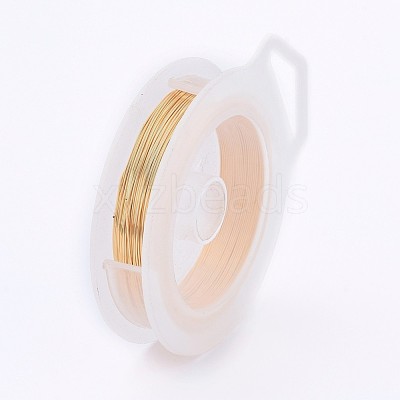 Round Copper Wire for Jewelry Making CWIR-WH0001-0.25mm-07-1