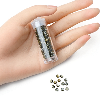 6/0 Opaque Glass Seed Beads SEED-YW0002-13D-1