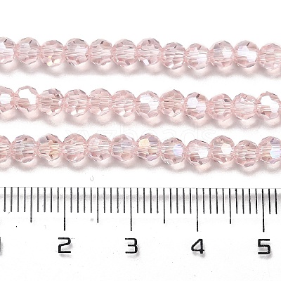 Transparent Glass Beads EGLA-A035-T4mm-B20-1