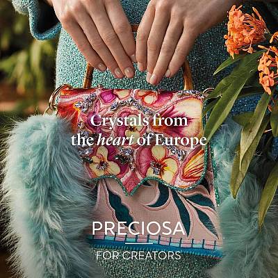 Preciosa® MAXIMA Crystal Fancy Stones Y-PRC-FB7-90300-1