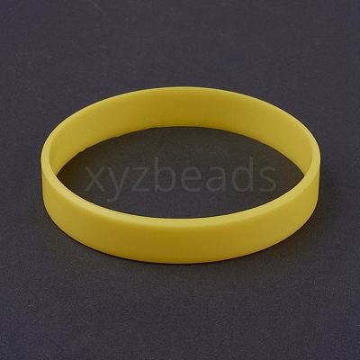 Silicone Wristbands Bracelets BJEW-J176-A-19-1