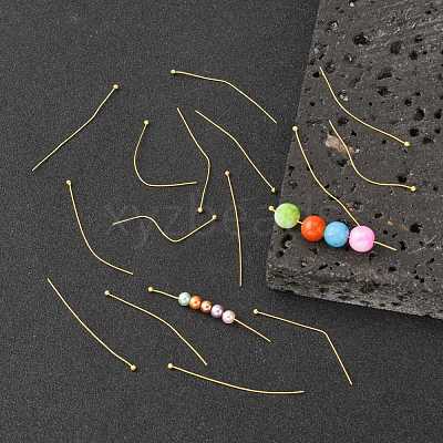 Brass Ball Head Pins X-RP0.5x45mm-G-1