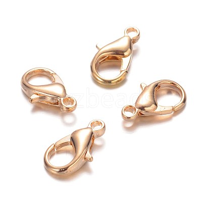 Zinc Alloy Lobster Claw Clasps E106-KCG-1