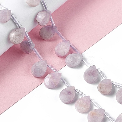 Natural Lepidolite Beads Strands G-G805-B18-1