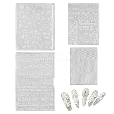 4Pcs 4 Styles Silicone Molds MRMJ-HY0001-43-1