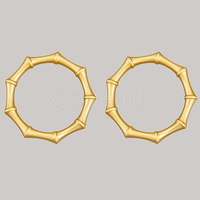 6Pcs Alloy Napkin Rings AJEW-CP0009-05G-1