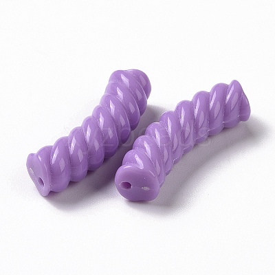 Opaque Acrylic Beads OACR-A016-03J-1