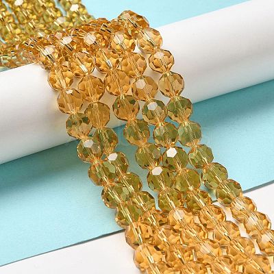 Transparent Glass Beads X-EGLA-A035-T10mm-D17-1