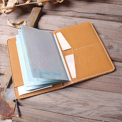 DIY Handmade Acrylic Coin Wallet Card Template Set DIY-WH0430-589B-1