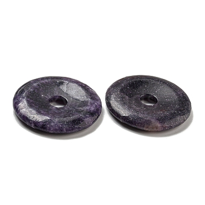 Natural Lepidolite Pendants G-P532-01A-04-1