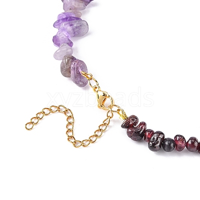 Chakra Jewelry NJEW-AL0001-1