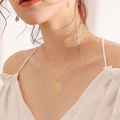 10Pcs 2 Colors Brass Filigree Joiners KK-YW0002-20-1