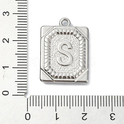 Anti-Tarnish 304 Stainless Steel Pendants STAS-U033-01P-S-1