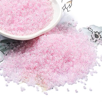 Transparent Colours Glass Seed Beads SEED-H003-01C-1