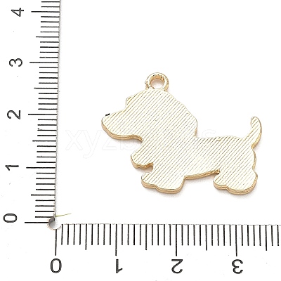 Alloy Enamel Pendants AL-CBAD3B4-05G-1