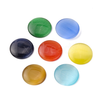 Cat Eye Cabochons CE-J002-18mm-M-1