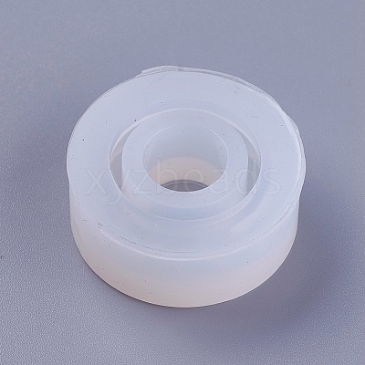 Transparent DIY Ring Silicone Molds LS-DIY-WH0128-03C-1