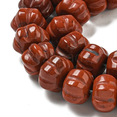 Natural Red Jasper Beads Strands G-G142-A07-01-1