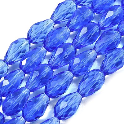 Glass Beads Strands GLAA-R024-15x10mm-3-1