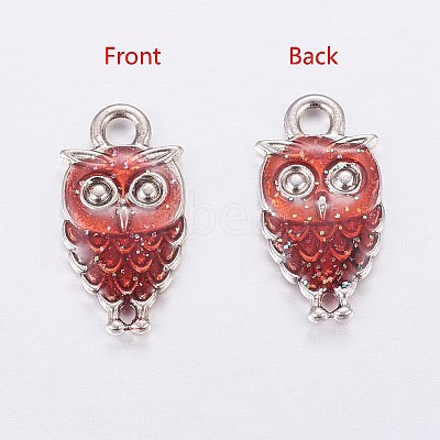 Alloy Enamel Pendants ENAM-C1406-3-1