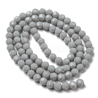 Opaque Glass Beads Stands LS-EGLA-A035-P6mm-D22-1