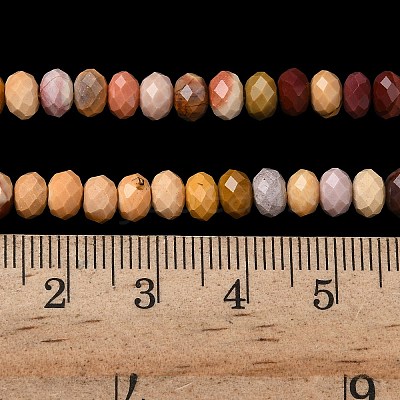 Natural Mookaite Bead Strands G-D344-A32-1