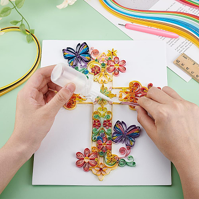Paper Quiling Supplies Set DIY-PH0022-03D-1