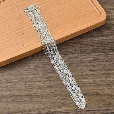 Iron Cable Chain Necklace Making MAK-YW0001-13-1