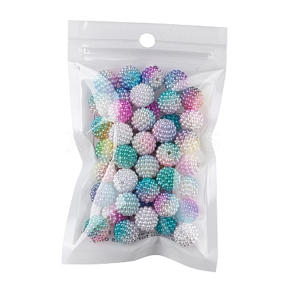 Imitation Pearl Acrylic Beads OACR-FS0001-29-1