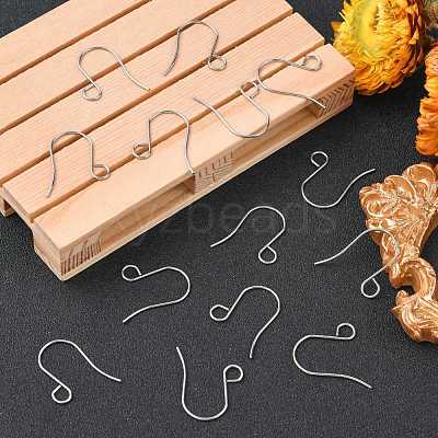 Tarnish Resistant 100Pcs 316 Stainless Steel French Earring Hooks JX138A-1