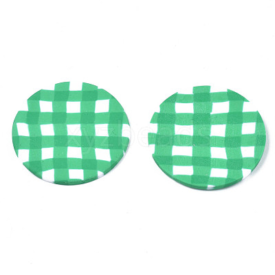 Handmade Polymer Clay Pendants CLAY-N010-023-04-1