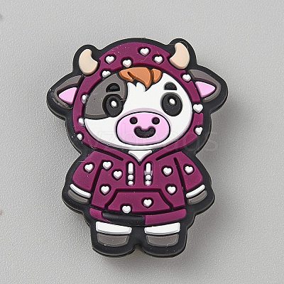 Cattle Silicone Focal Beads SIL-CJC0001-29F-1