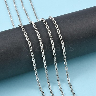 Iron Textured Cable Chains CH-S065-P-LF-1